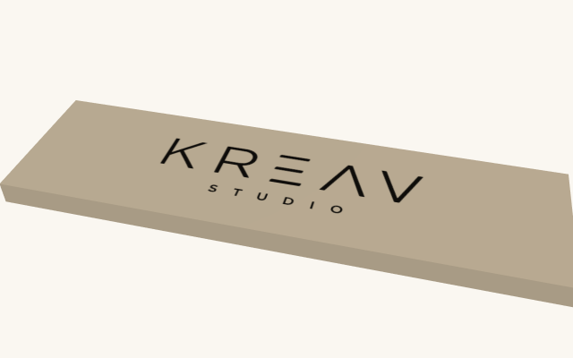Placa personalizada em ABS com gravação